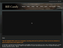 Tablet Screenshot of billcandy.com